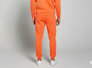 New Fashionable Winter Casual Solid Tracksuit Men's Hooded Fleece Cotton <b>Jogger</b> Set Custom Logo Available Breathable Lightweight - Product Image 6