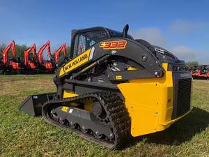 Chargeur compact sur chenilles New Hollan C332 SR250, mini-chargeur compact d'occasion, cylindre hydraulique Huade, composant principal du moteur, 4 ans - Product Image 3