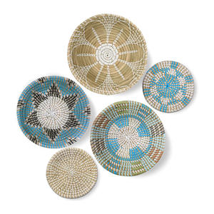 Fournisseur en gros de tentures murales en jonc de mer tissé, décoration d'intérieur de qualité supérieure, art en paille, décoration en jonc de mer - Product Image 1