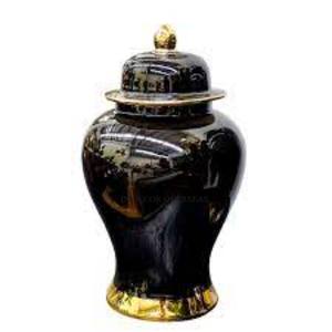 Pot et vase uniques de gingembre de créateur de fantaisie en métal de qualité supérieure enduit de poudre de couleur blanche d'Inde au prix impressionnant - Product Image 5