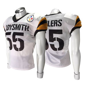 GANTS City Maillot de football américain pour adultes avec tissu anti-humidité renforcé pour les épaules Numéro 2025 - Product Image 4