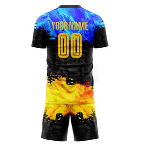 Professional Wear Soccer Uniform Short Quick Dry Made Lightweight Polyester Fabric Designed for Training Matches Official <b>Games</b> - Product Image 3
