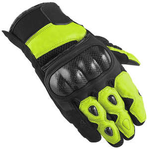 Gants de moto avec doigts entiers Gants de moto antidérapants confortables avec écran tactile Gants de moto en cuir de vachette personnalisés - Product Image 5