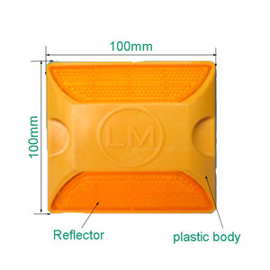 Nhựa đường đường cao tốc lớn lên vỉa hè đánh dấu phản chiếu đường Stud phản xạ vỉa hè đường phố và nhựa đường Stud đánh dấu - Product Image 2