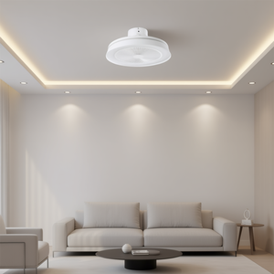 Ventilatore da soffitto VALLONIA 1 LED con luce bianca 35218 48x21cm - Product Image 3