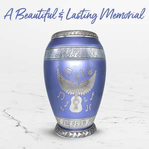 Urne de guitare pour cendres humaines Homme adulte-Urne musicale-Grandes urnes pour hommes avec sac-Honore votre bien-aimé avec la lavande commémorative - Product Image 6