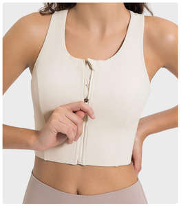 Ropa Deportiva de Yoga sin Costuras de Alta Calidad para Mujer, Sujetador Deportivo Premium para Chicas en Tallas Grandes, Sujetador Deportivo Liso al por Mayor para Mujer - Product Image 1