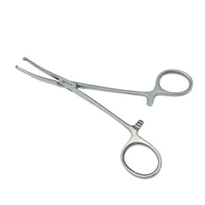 Fórceps Rochester-Oschner (Kocher) 7 (18cm) curvado dentado 1*2 dientes Alemania inoxidable y la mejor artesanía fórceps hemostático - Product Image 1