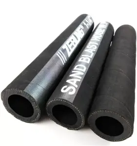 Tubo flessibile per sabbiatura resistente all'usura personalizzato/tubo in gomma per sabbiatura abrasiva industriale