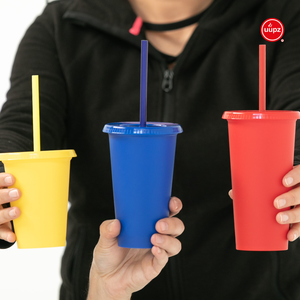 Caja de 253 Vasos Reutilizables Tapa Plana 12 Oz - Product Image 4