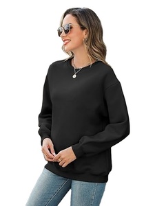 SPORTEX WEARS Sudaderas de Invierno Personalizadas para Mujer, Tejido de Punto, Forro Interior, Logotipo Estampado en la Parte Delantera, Contraste de Color Otoñal - Product Image 3