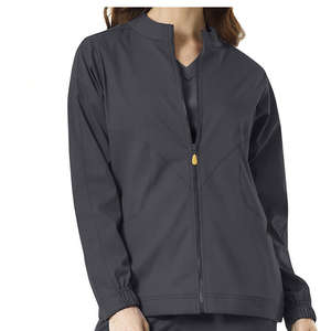 Venta al por mayor de manga larga Hospital Enfermera Uniforme Médico Scrub Jacket Soft Elástico Scrub Jacket - Product Image 6