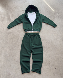 ชุดวอร์มแบบมีฮู้ดและกางเกงวอร์มแบบลำลองทรงหลวมสำหรับผู้ชายชุดวอร์มใส่วิ่งแบบกำหนดเองผู้ผลิตเสื้อผ้า - Product Image 2