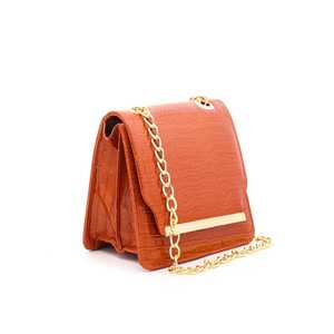 Bolso de hombro de cuero informal oxidado con un solo mango Impermeable y elegante Cierre abierto Tipo P54317 - Product Image 2