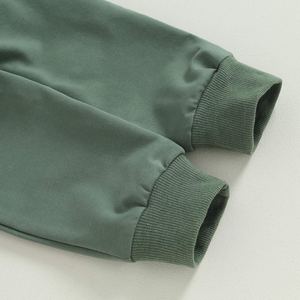 Sweat à capuche à manches longues et pantalon personnalisés en usine ensemble deux pièces enfants garçons filles survêtement à capuche tie-dye - Product Image 4