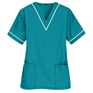 Uniformes Médicos de Alta Calidad para Enfermeras, Tejido de Poliéster, Logotipo Personalizable, Disponibles en Todos los Colores y Tallas, Fáciles de Usar, OEM - Product Image 1