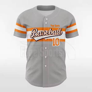 Diseñe su propio logotipo Jersey de béisbol en precio al por mayor Venta caliente Jersey de béisbol de gran tamaño Hombres Jersey de béisbol - Product Image 3