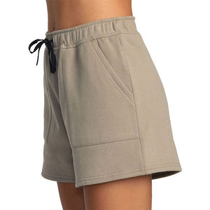 Shorts de Mujer a la Moda, 100% Algodón, Cintura Media, Colores Personalizados, Tallas Grandes, Bolsillo Cruzado, Transpirables, Estilo Urbano, Diseña el Tuyo - Product Image 2