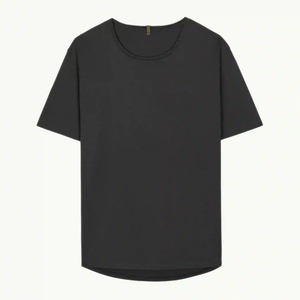 เสื้อยืดคอกลมสำหรับผู้ชายออแกนิกเสื้อยืดผ้าฝ้ายสำหรับผู้ชายเสื้อยืดแขนสั้นสำหรับผู้ชายเสื้อยืดเข้ารูปสีพื้น - Product Image 3