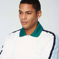 Ensemble de survêtement unisexe de couleur blanche et verte uni de haute qualité Ensemble de jogging personnalisé Combinaisons de survêtement unisexes ajustées à fermeture éclair complète