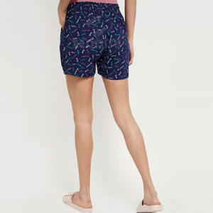 Short décontracté taille haute respirant 100% coton pour femmes du fabricant professionnel - Product Image 3