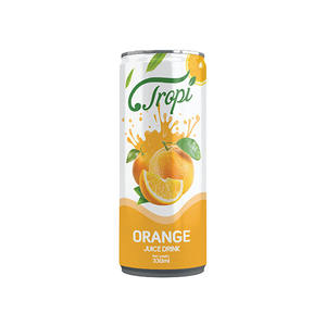 Lata fresca de jugo de frutas tropicales de 250ml de refrescos HALAL de Vietnam con muchos sabores Muestra y diseño gratis - Product Image 2