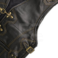 Meilleure édition, gilet en cuir pour homme, décontracté, respirant, de haute qualité, pour l'hiver, avec design personnalisable et service OEM