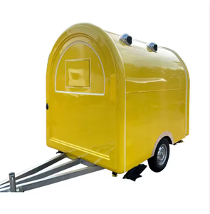 Carrito de comida móvil, carrito de comida callejera pequeño, carrito de exhibición de alimentos - Product Image 1