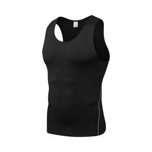 เสื้อกล้ามเนื้อผ้าระบายอากาศได้ดีสำหรับผู้ชายเสื้อกล้ามออกกำลังกายเล่นยิมธรรมดา - Product Image 1