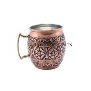 Fancy Newest Designing Beer Mugs Moscow Mule <b>Metal</b> Mugs Wedding Events Party Table Decorative New Look Wine Drinkware Mugs India - Product Image 3