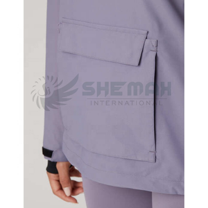 Chaqueta de montar profesional para mujer diseñada con costuras reforzadas de tela resistente a la humedad y forro suave a precio barato - Product Image 4