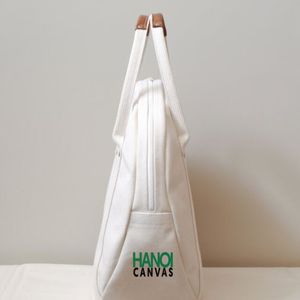Bolsa de Compras de Lona de Algodón Ecológica Personalizada de Alta Calidad, Certificación BSCI, Opciones de Venta al por Mayor Directa desde Vietnam - Product Image 3