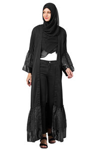 Robes musulmanes à la mode de conception moderne à la demande Abaya pour femmes disponible à un prix abordable - Product Image 2