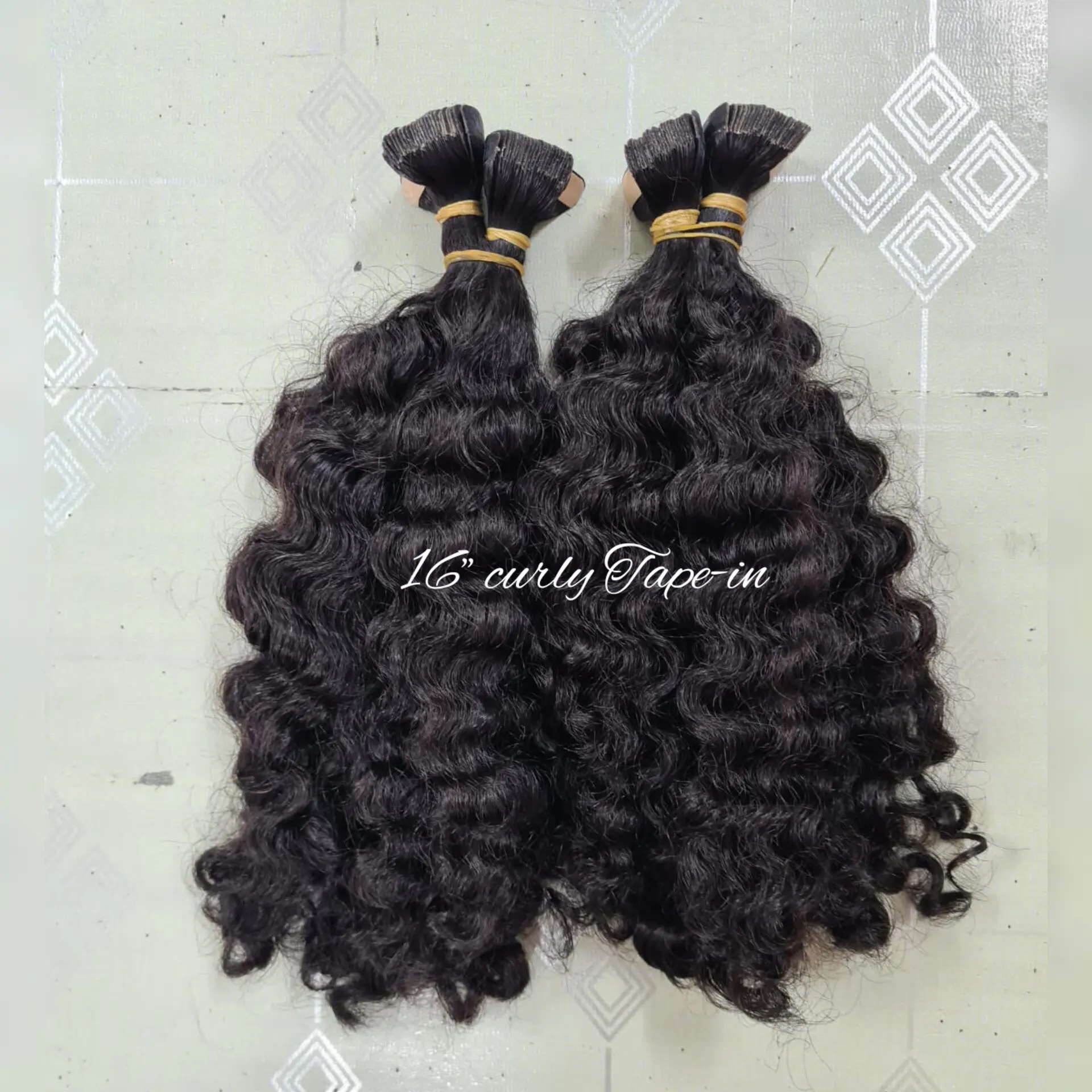 Việt nam nhà sản xuất bán buôn màu sắc tự nhiên tóc con người Băng thô trong phần mở rộng với tất cả các chiều dài