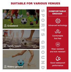 Balón de Fútbol Duradero Tamaño 5 de PU, Utilizado para Entrenamiento y Personalización de Equipos, con Balones de Fútbol de Alto Rendimiento - Product Image 3