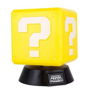 Super Mario Icon <b>Light</b> LED Night <b>Projector</b> with Touch Control 7 Color ABS Night <b>Lights</b> for Bedroom AAA Battery Powered - Product Image 1