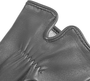 Gants d'hiver en cuir pour hommes et femmes Gants de robe sans doublure en laine pour l'extérieur et le quotidien Gants unis - Product Image 6