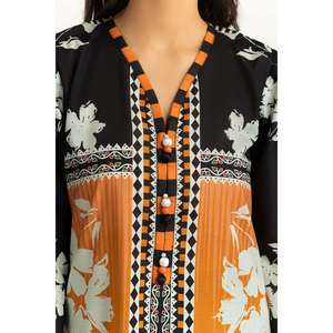 Conjunto de 3 Piezas para Mujer, Traje de Tela Estampada sin Coser, Colección SD-42155 - Product Image 3