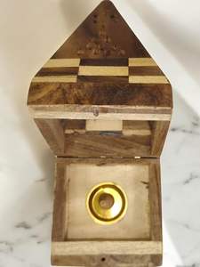 หัวเผาธูปไม้หรูหราทนทานทนความร้อนออกแบบสำหรับการพักผ่อนโยคะและตกแต่งบ้าน - Product Image 4