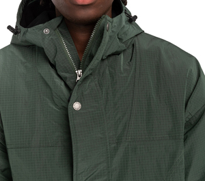 Chaqueta de chándal de fútbol deportiva vintage con capucha y cremallera personalizada para hombre, cortavientos de pana ligero de nailon y poliéster - Product Image 6