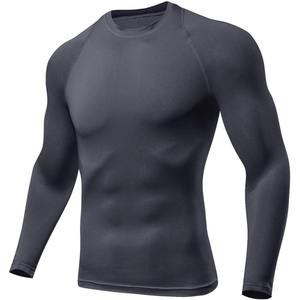 Camiseta Deportiva Estampada para Hombre, de Alta Calidad, Manga Larga, Transpirable, con Logotipo Personalizado, Sublimación, Nueva Ropa de Artes Marciales para Gimnasio - Product Image 3