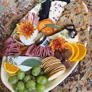 Assiettes à dîner jetables Tienphong, assiettes ovales en feuilles de palmier de 15x10 pouces pour fêtes, mariages, anniversaires, extérieur - Product Image 6