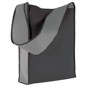 Borse Promozionali Personalizzate in TNT Bicolore con Tracolla per Shopper - Product Image 3