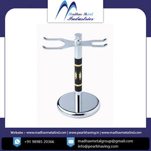 Kit de afeitado Madhav Metal para hombre con juego de maquinilla de afeitar de acero inoxidable de alta calidad Diseño conveniente - Product Image 5