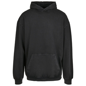 2025 Sudadera con capucha lavada con ácido personalizada de alta calidad OEM /ODM 100% sudaderas de tela de algodón sudaderas con capucha de lavado de Color personalizado para hombre a la venta - Product Image 3
