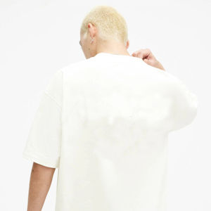 เสื้อยืดผ้าฝ้ายเฮฟวี่เวทลายว่างเปล่าสำหรับผู้ชายดีไซน์แบบกำหนดเอง - Product Image 4