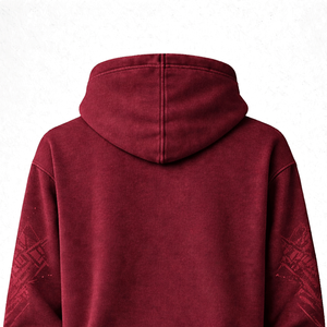 Sudaderas Lisas Personalizadas, Corte Holgado, con Cierre, de Algodón y Felpa, Unisex, Moda Urbana, Fabricación al por Mayor - Product Image 5