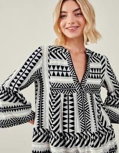 ชุดเดรสสั้นสำหรับผู้หญิงสมัยใหม่ชุดเดรสสั้นพร้อมแขนจากนักออกแบบผ้าวิสคอสเนื้อแน่นและมีรายละเอียด - Product Image 6