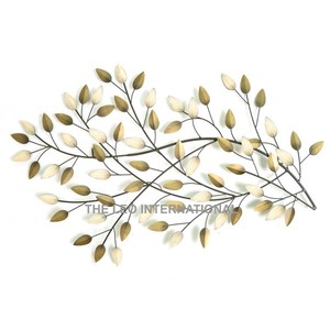 Hierro Metal Rectángulo Forma Marrón Acabado Moderno Otro Arte de la pared de la India Estilo elegante Lujo Hecho a mano Hogar Decorativo - Product Image 5