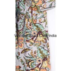 Wholesale Womens Vintage Cotton Kantha Quilted Short <b>Kimono</b> <b>Robe</b> Handmade Indian Festival Fashion Sleepwear Jacket Cozy Wear - Product Image 2
